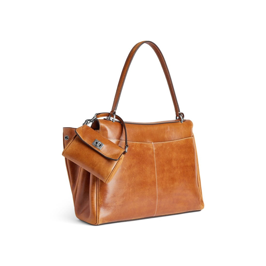 Women's Rodeo Micro Bag Charm in Tan Cowboy - 5