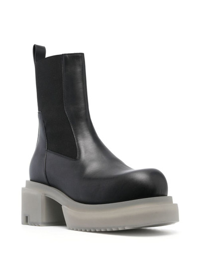 Rick Owens Beatle Bogun leather boots outlook