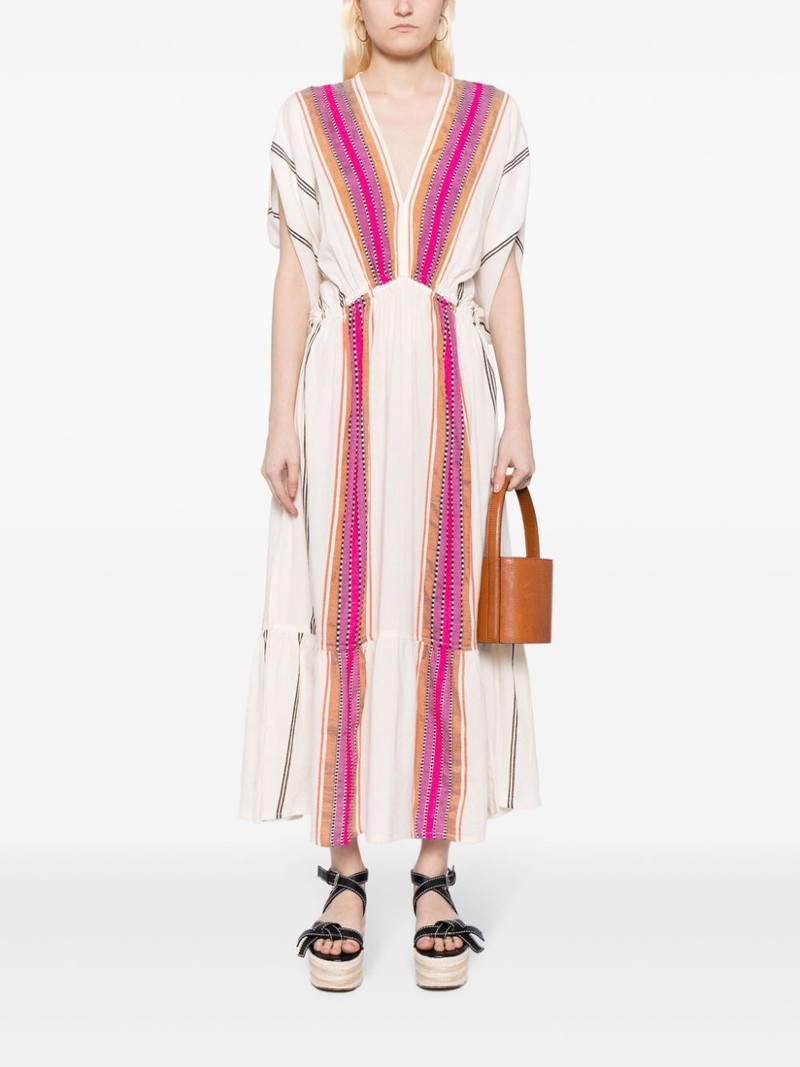 lemlem Leila cotton-blend maxi dress outlook