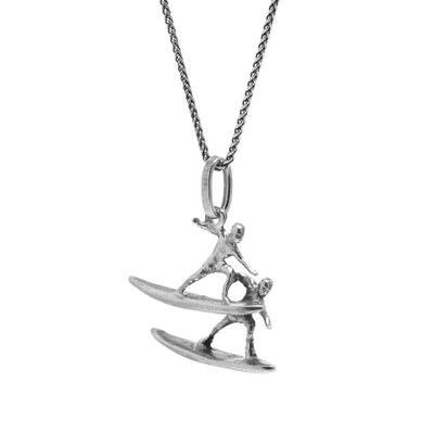 SAINT LAURENT Saint Laurent Surfer Pendant Necklace outlook