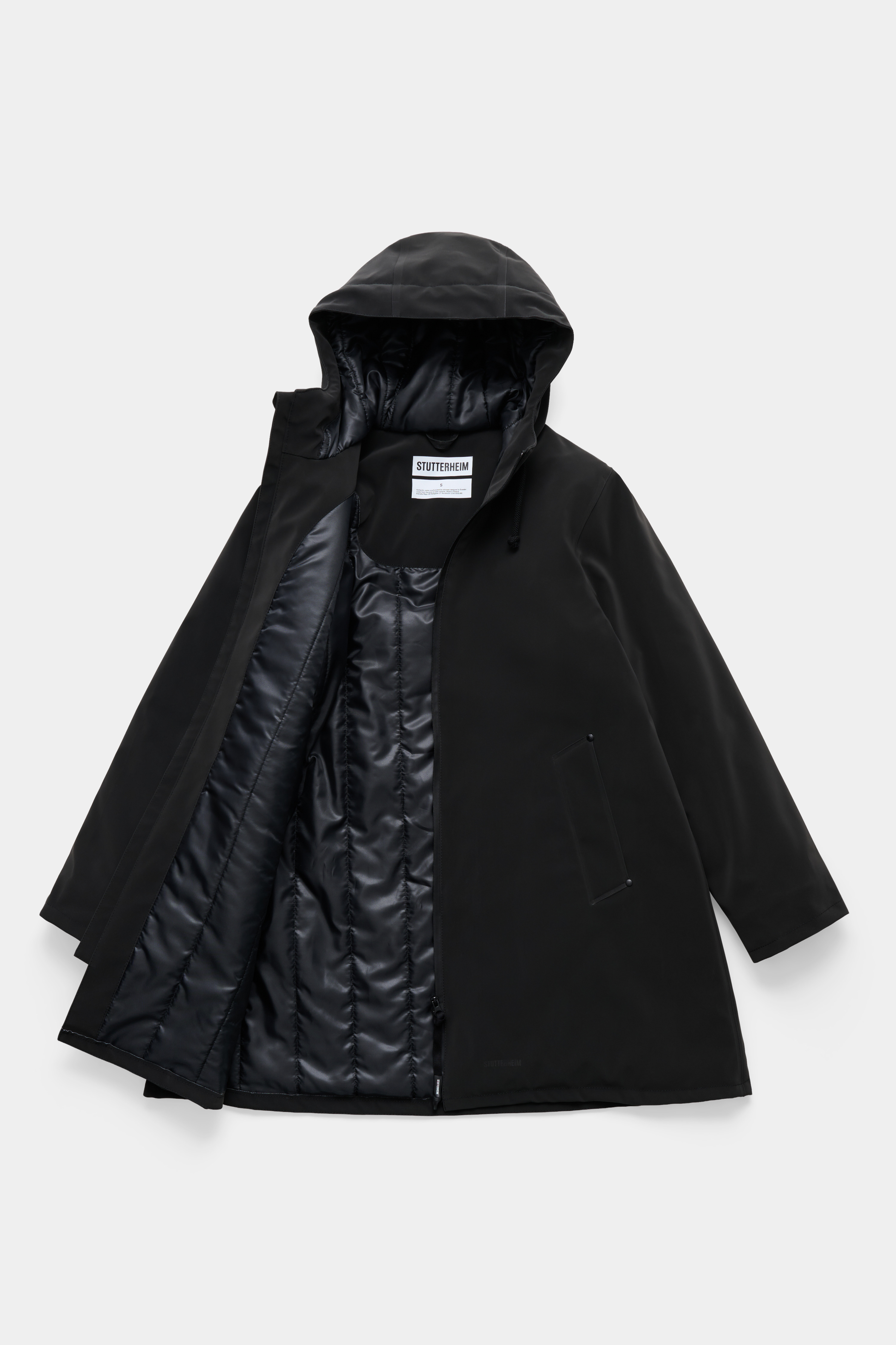 Mosebacke Matte Winter Coat Black - 6