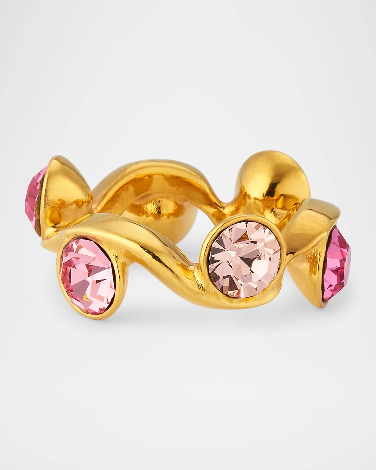 Crystal Wave Ring - 1