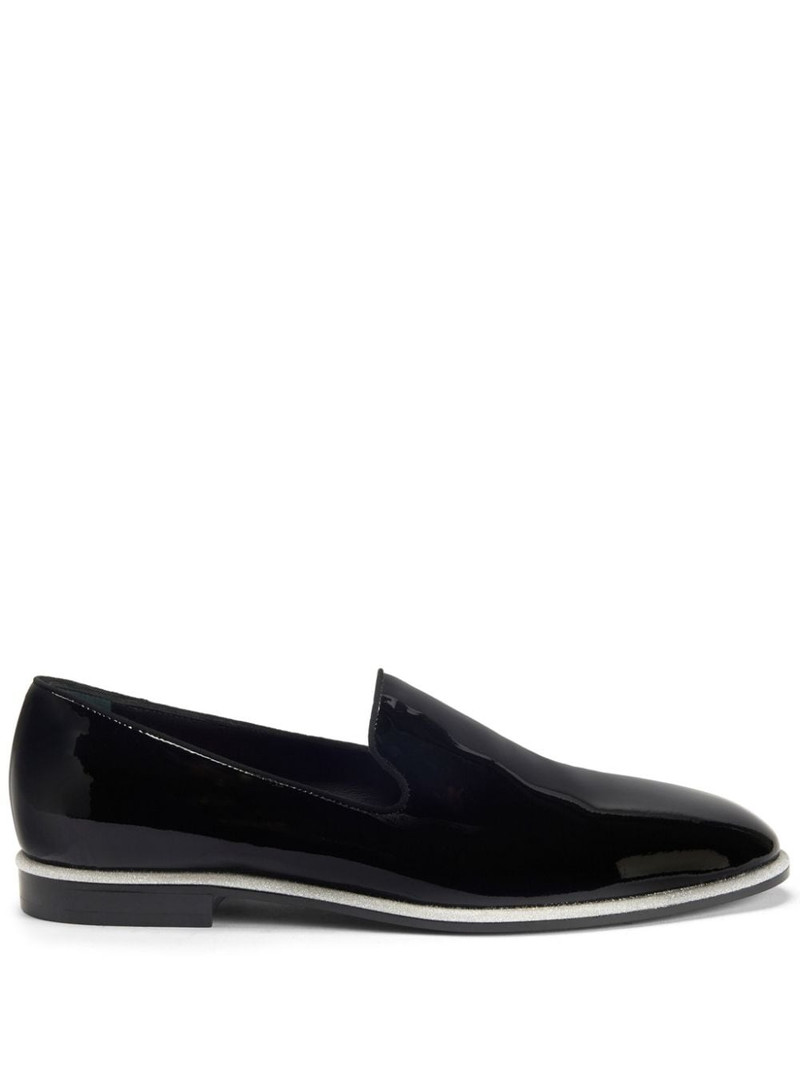 Vilbert patent-finish leather loafers 1