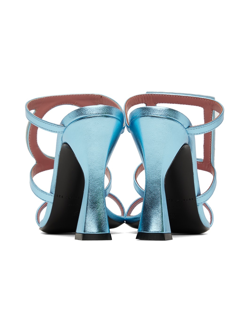 Blue Hoya Heeled Sandals - 2