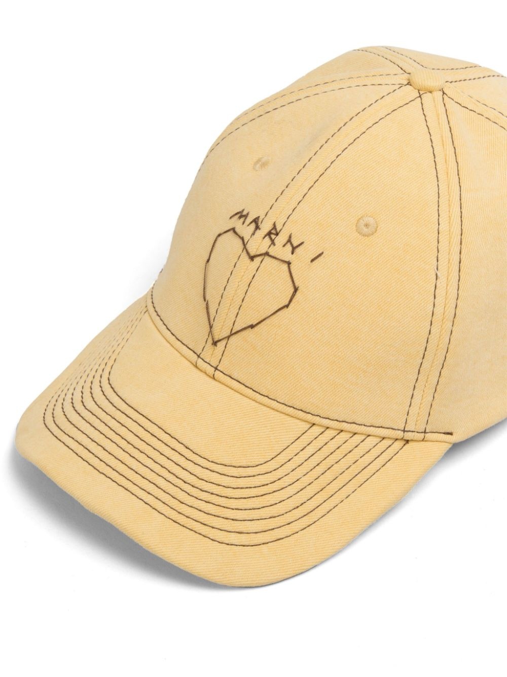 logo-embroidered baseball cap - 3