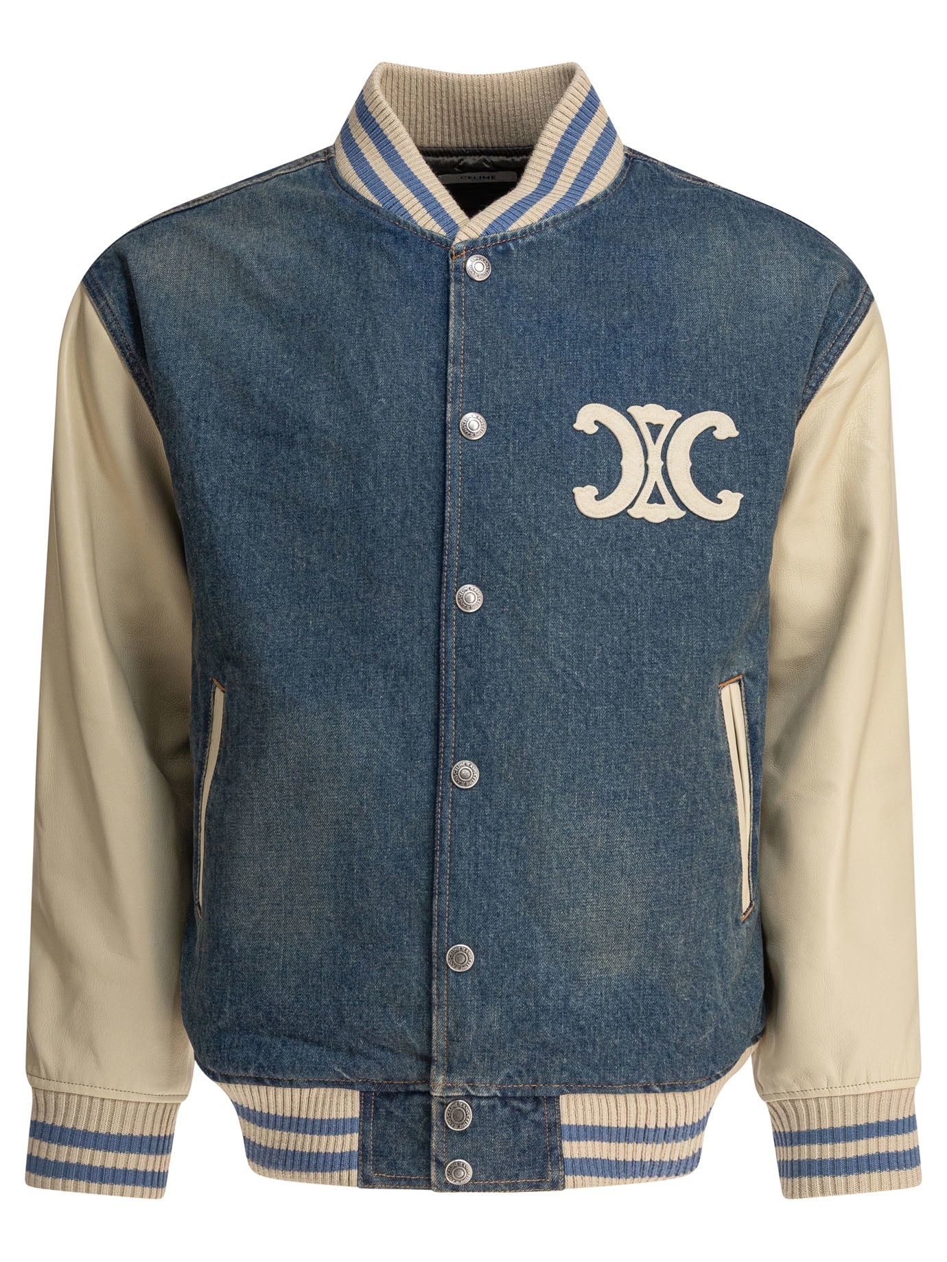ジャケット・アウター vintage celine totalhandling down vestdf CELINE Vintage Celine Monogram Down Vest Jacket