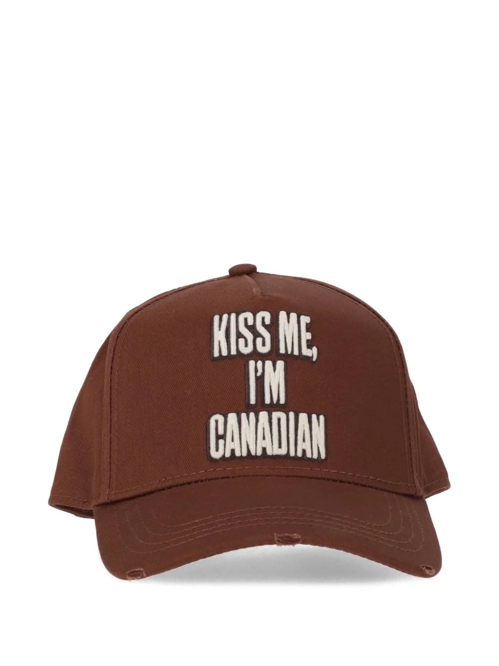 embroidered baseball cap - 1