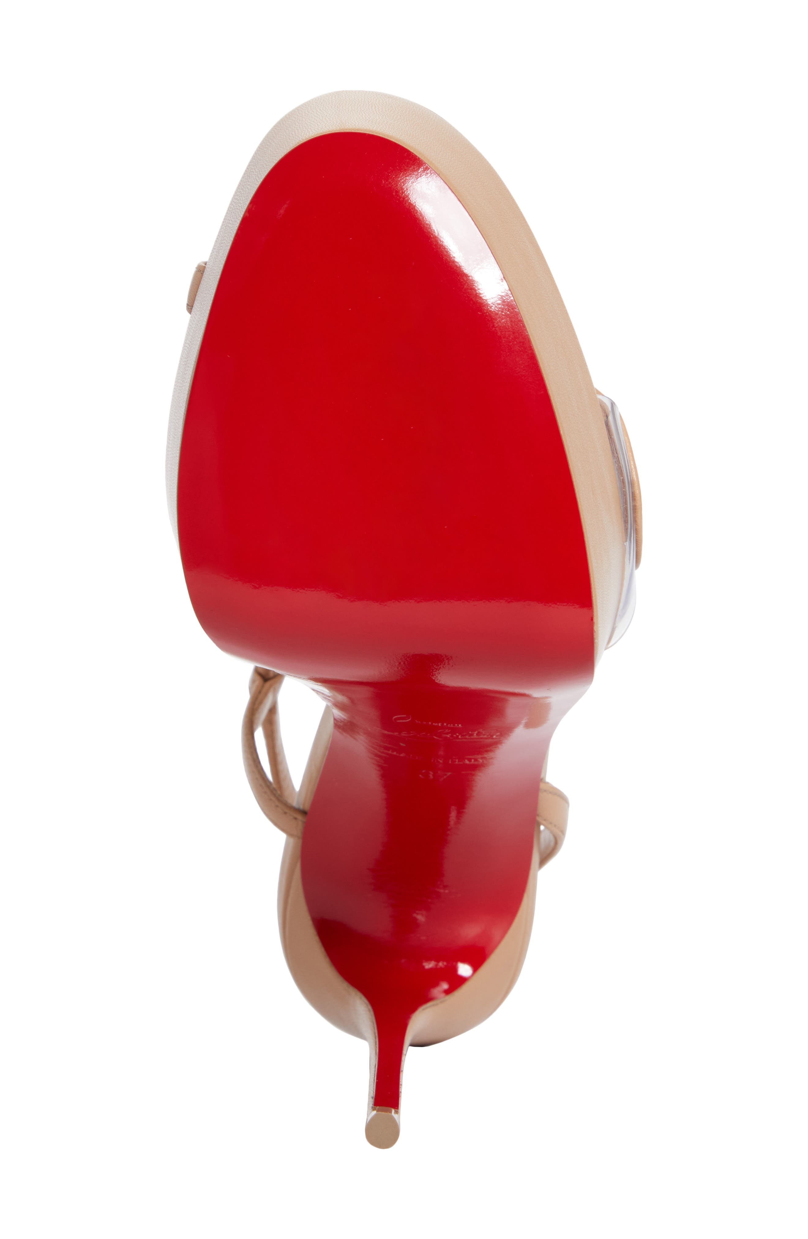 Christian Louboutin Rosalie Alta Platform Slingback Sandal in Blush at Nordstrom - 6