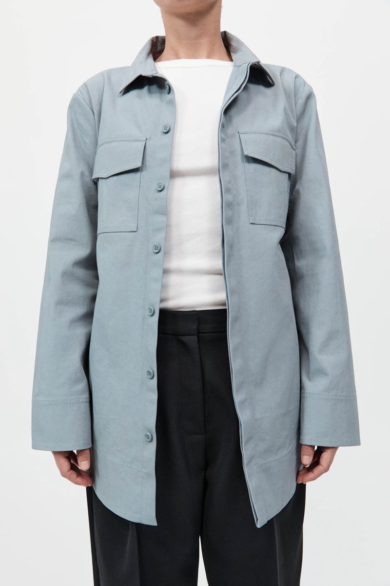 Utility Shirt Jacket - Glacier - 3