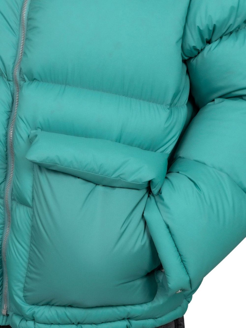 zip-fastening padded jacket 4