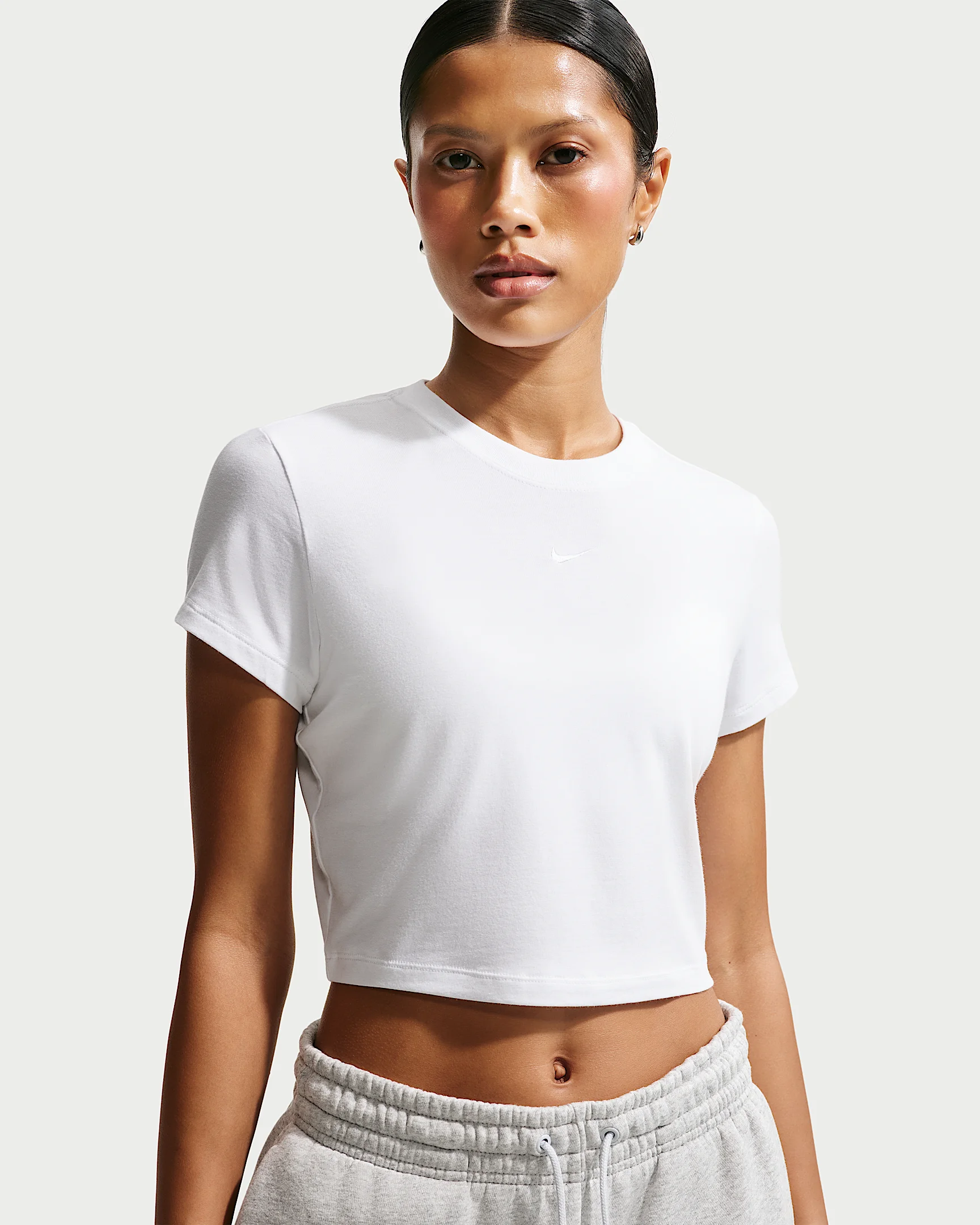 Nike Sportswear Chill Knit Women's Cropped T-Shirt - 1