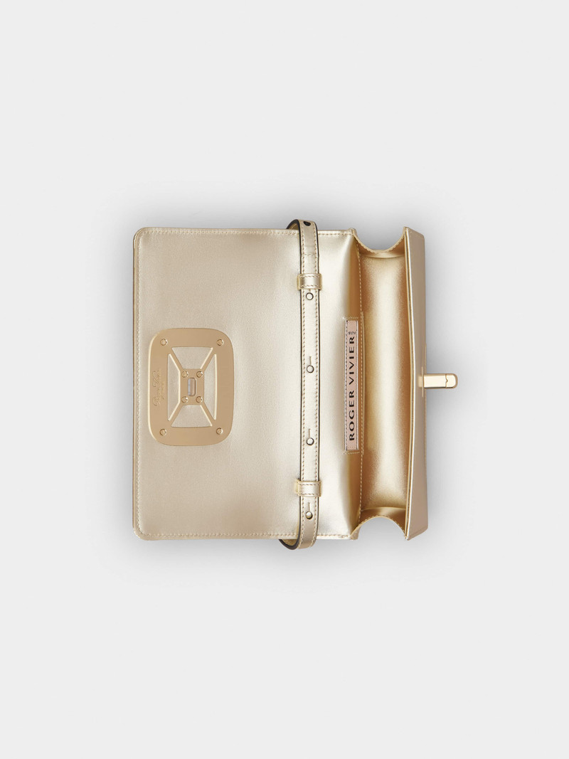 Viv' Choc Disco Mini Bag in Leather 5