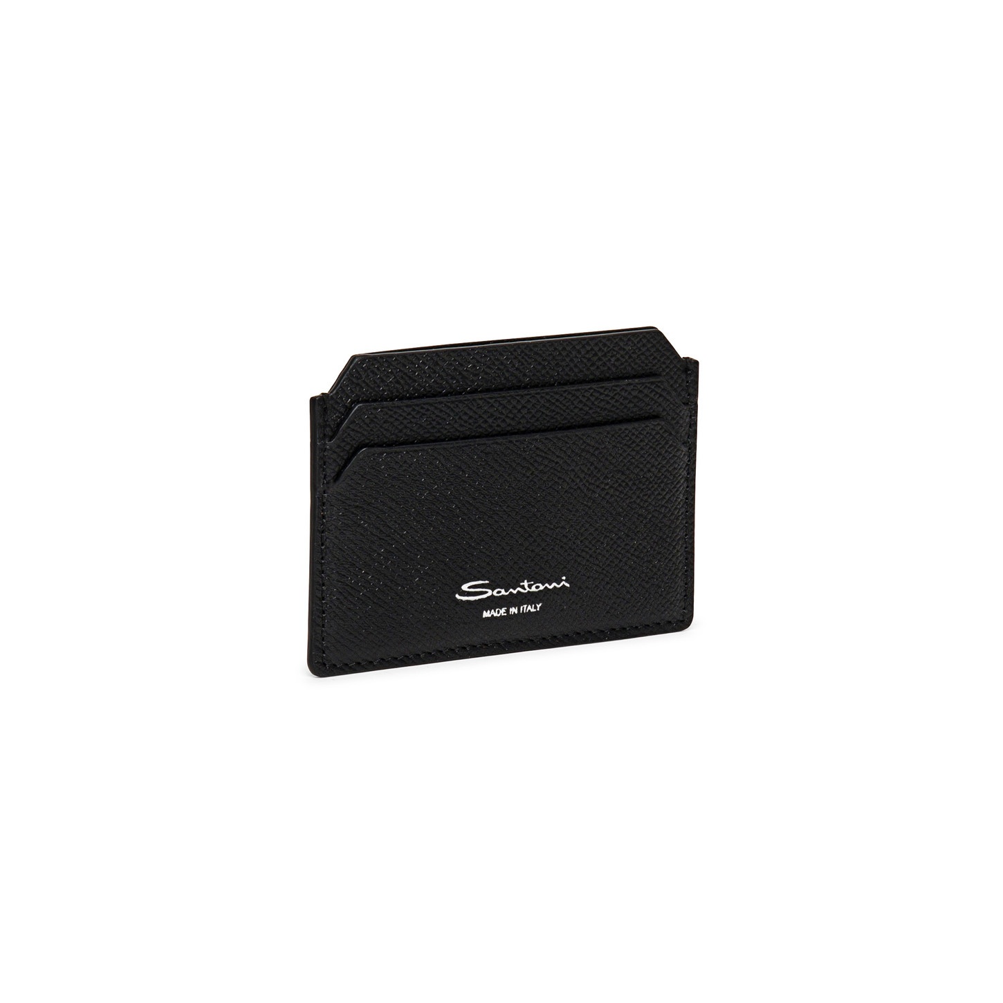 Black saffiano leather credit card holder - 5