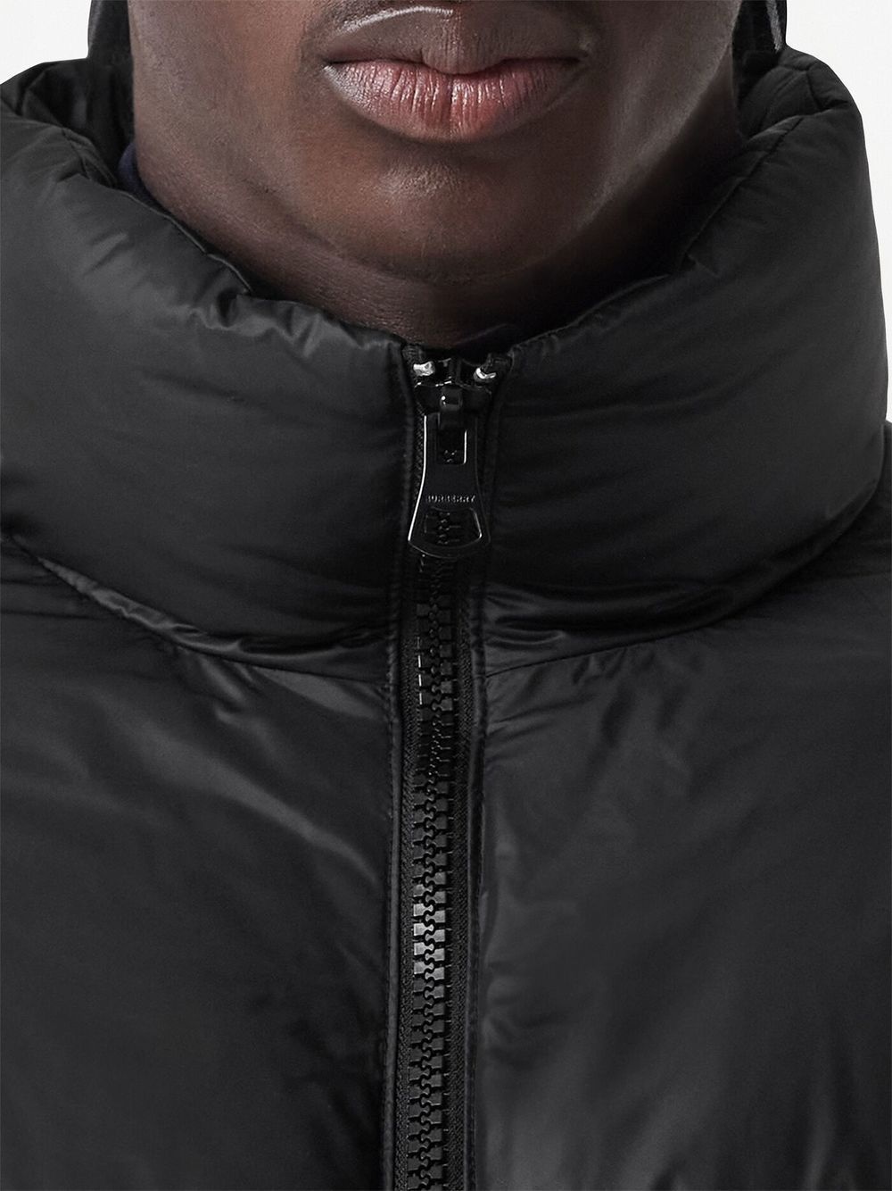 quilted zip-up jacket - 5
