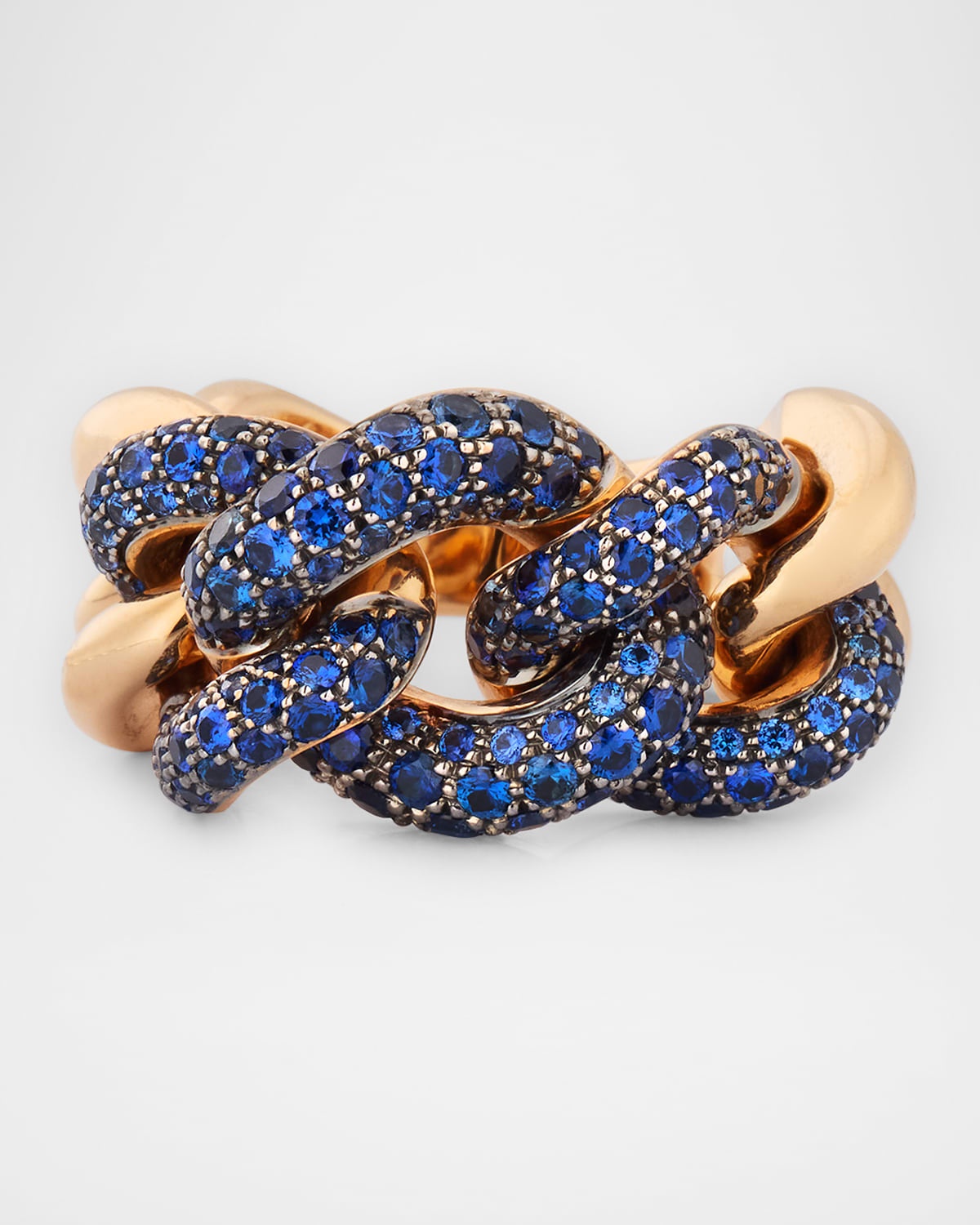 Catene 18K Rose Gold Sapphire Ring - 1