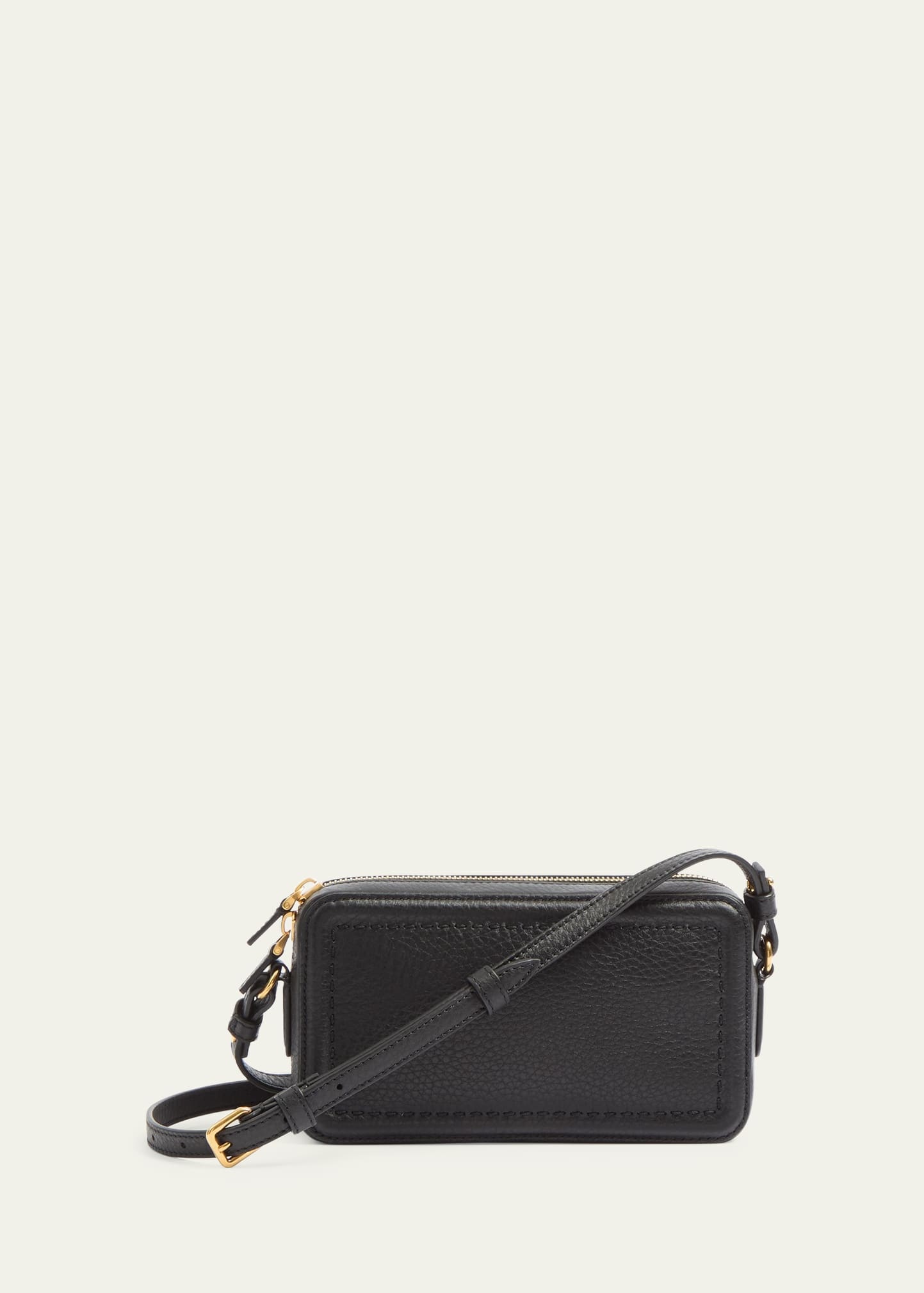 Alltime Mini Leather Camera Crossbody Bag - 3