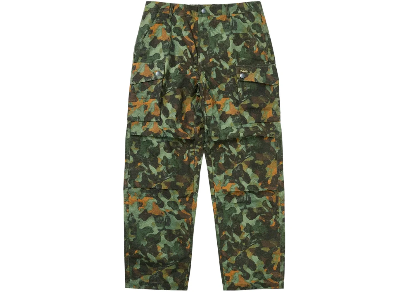 Palace x Barbour Field Pant Kelp Forest Camo - 1