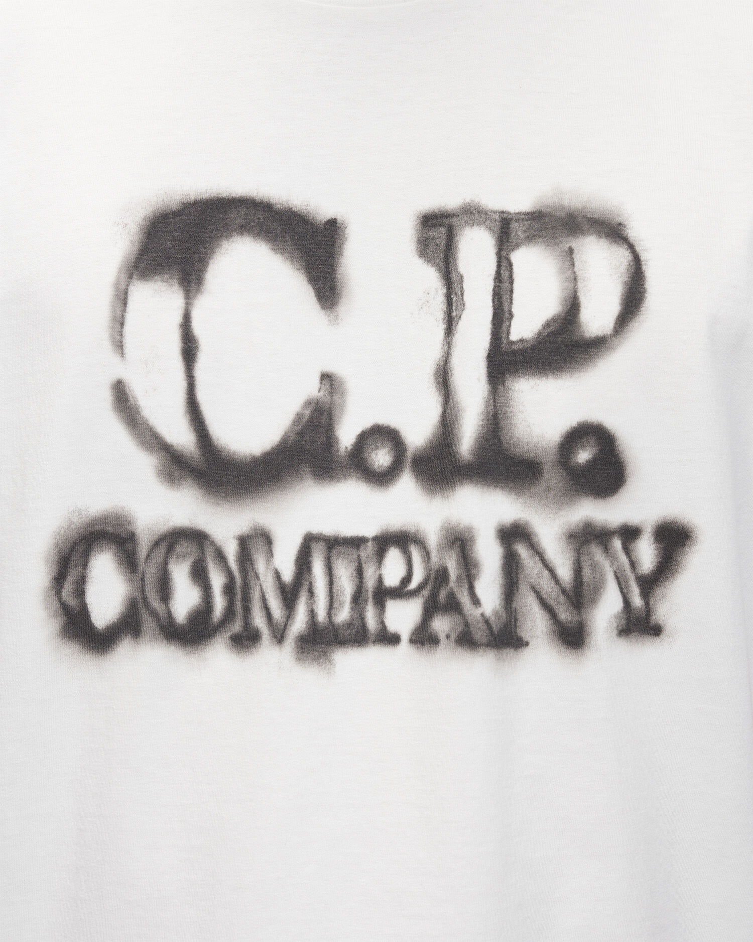 24/1 Jersey Blurry Logo T-Shirt - 5