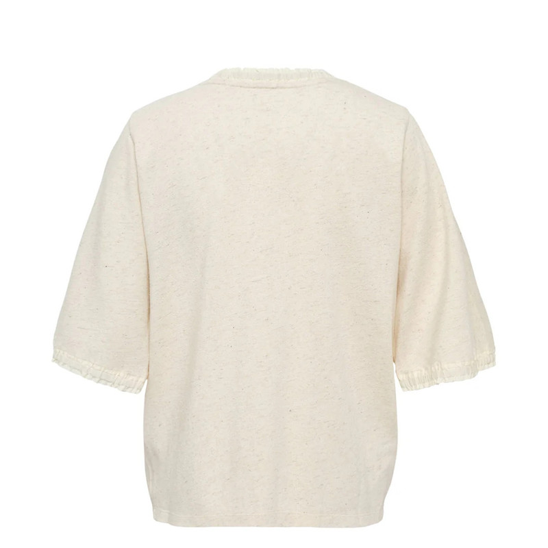 RENLI SU Printed Cotton Silk Short Sleeve Tee outlook