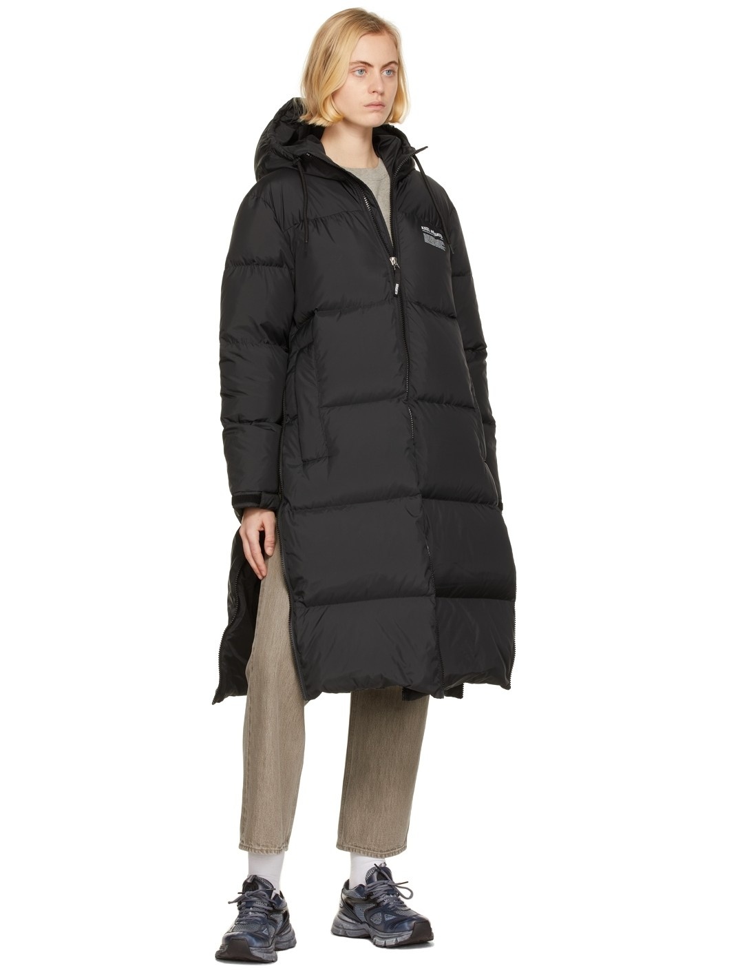 Black Down Puffer Alborz Jacket - 4