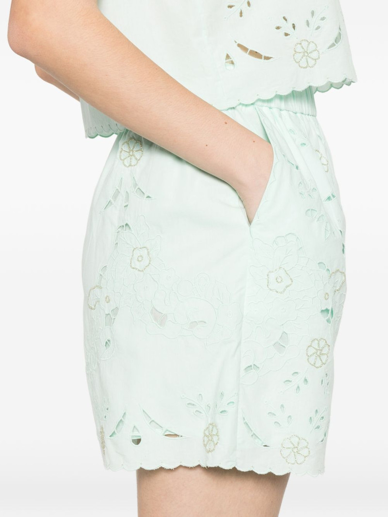 floral embroidery trousers 5