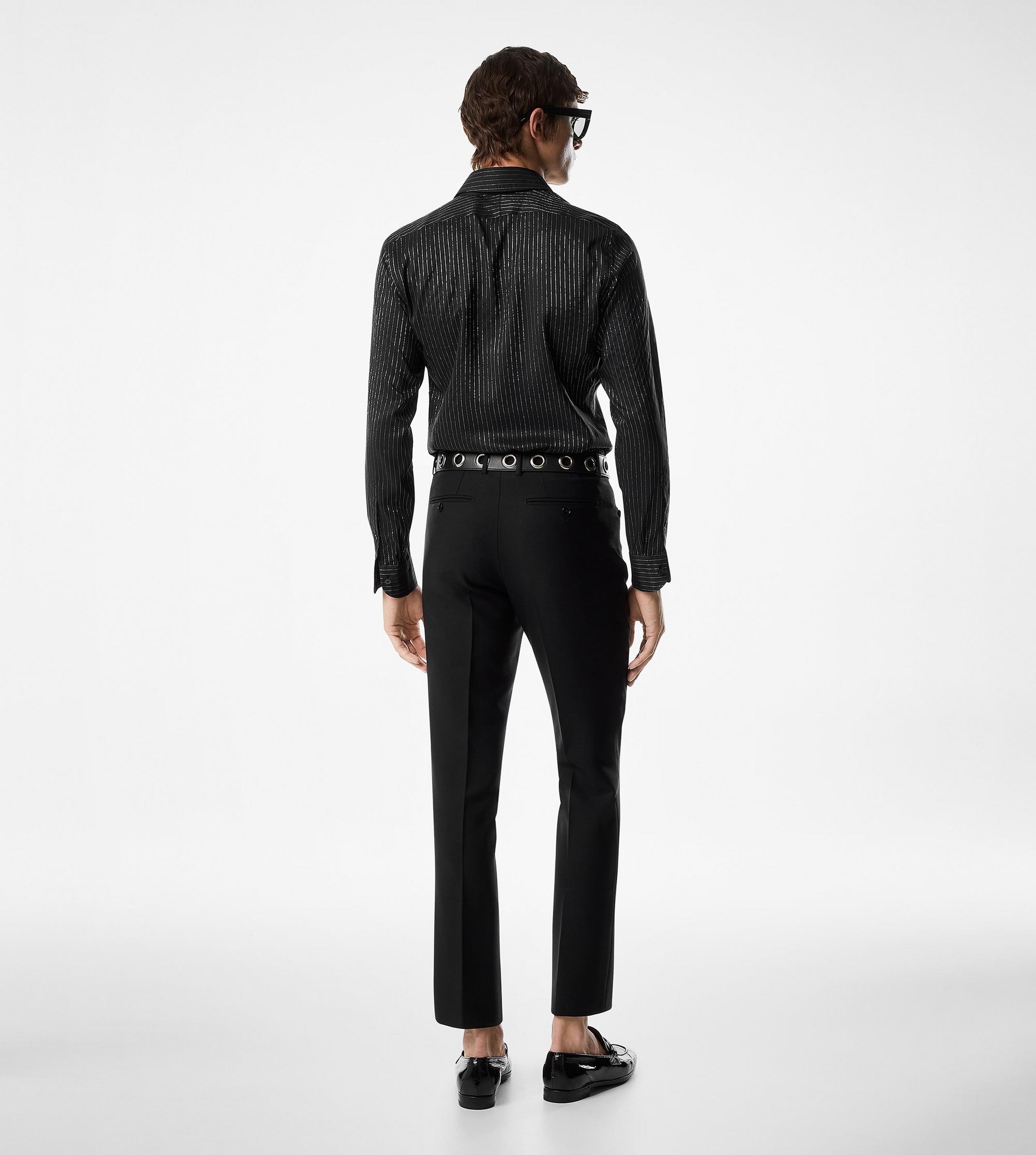 SILK STRIPES SLIM FIT SHIRT - 3