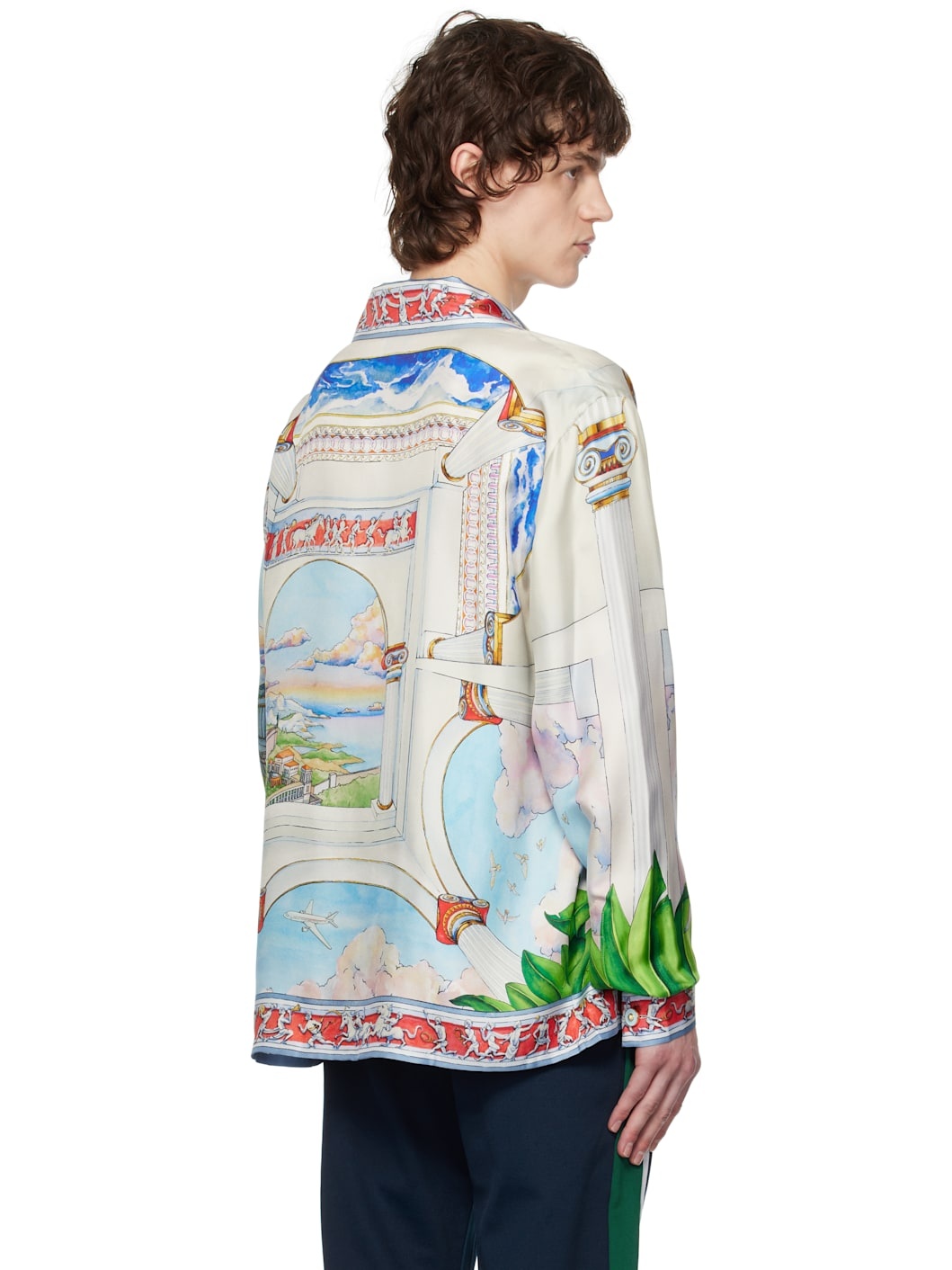 Multicolor 'Le Passage' Silk Shirt - 3