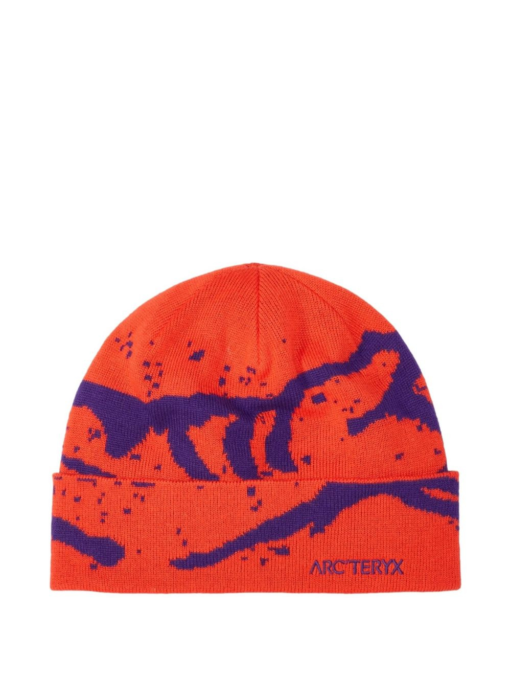 Grotto patterned beanie hat - 1