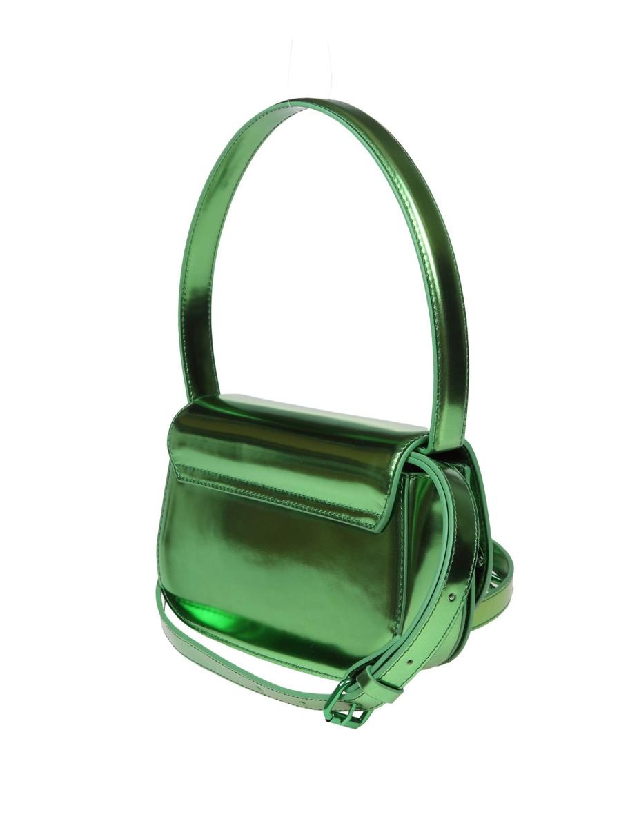 Diesel Structured Bag In Mirrored Leather - 3