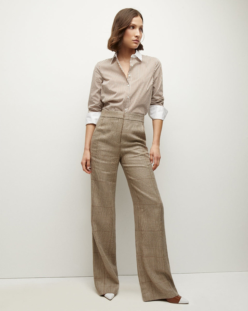 VERONICA BEARD TONELLI PLAID PANT outlook