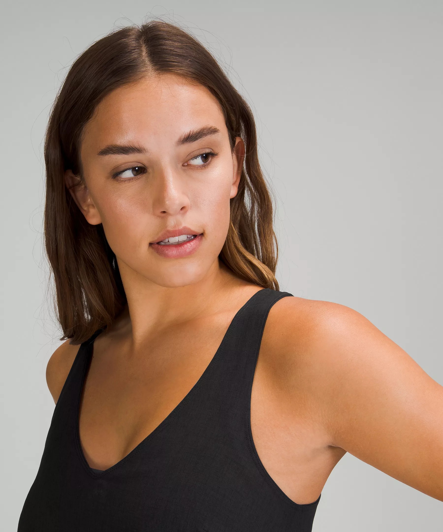 V-Neck Reversible Midi Dress - 3