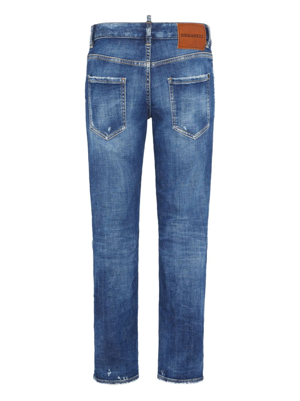 logo-patch jeans - 2