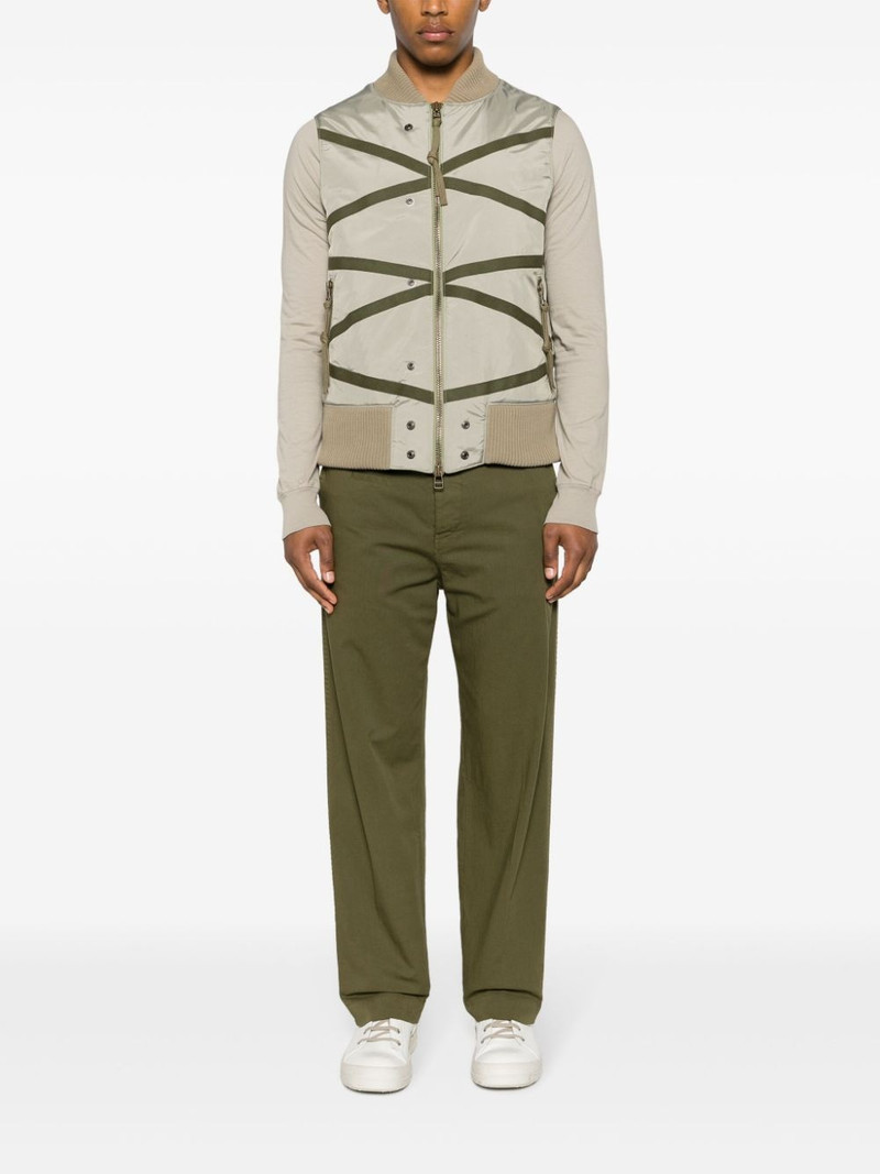 Greg Lauren Army strap-detailing vest outlook