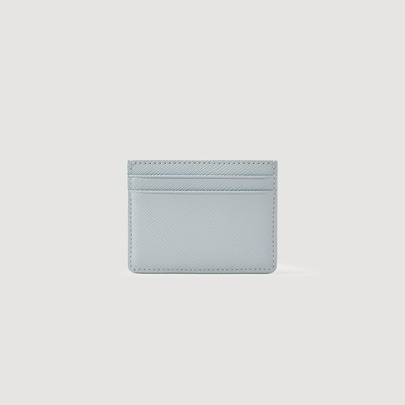 Sandro RECONSTITUTED LEATHER CARDHOLDER outlook