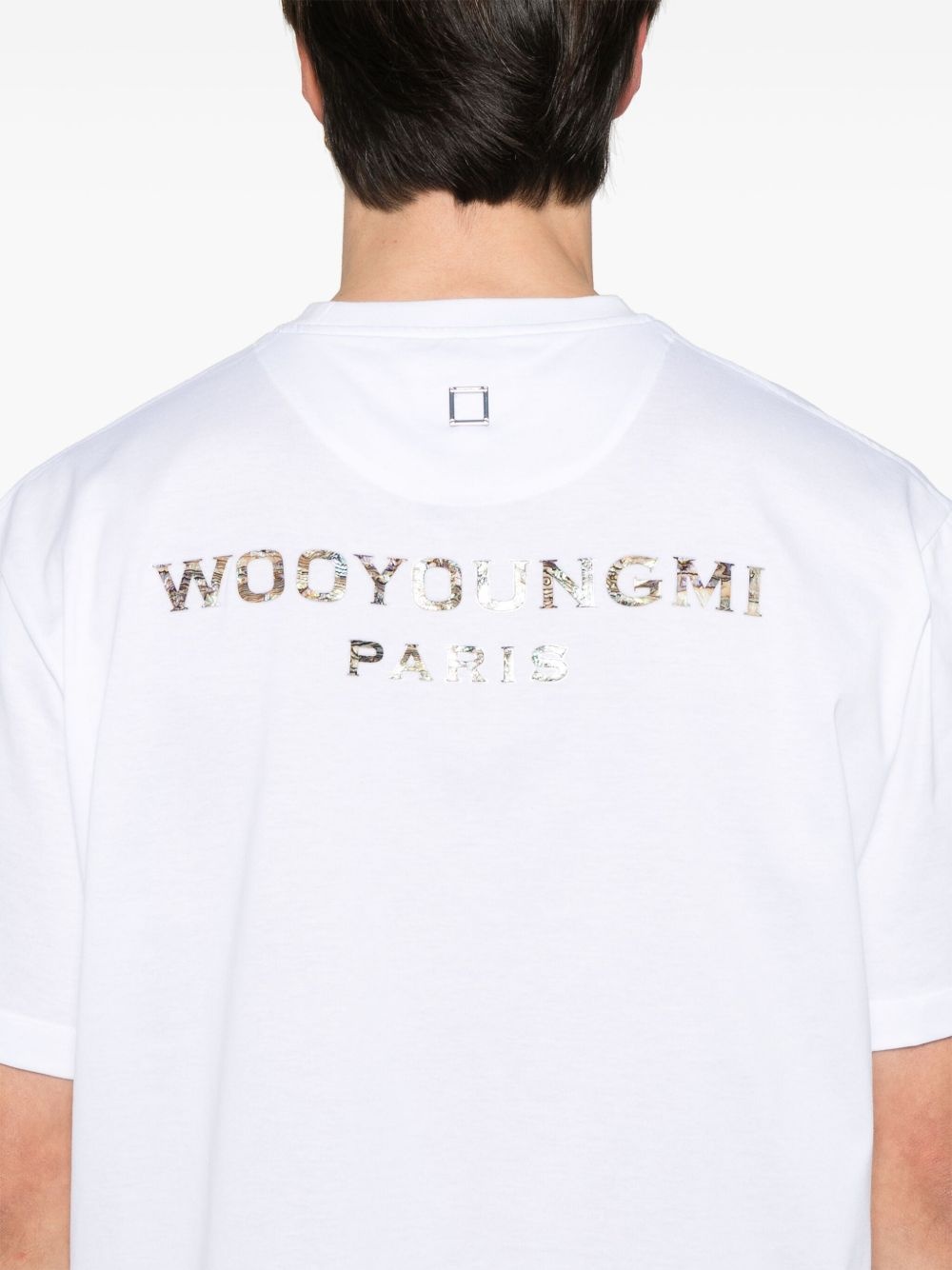 Mother of Pearl-logo T-shirt - 4