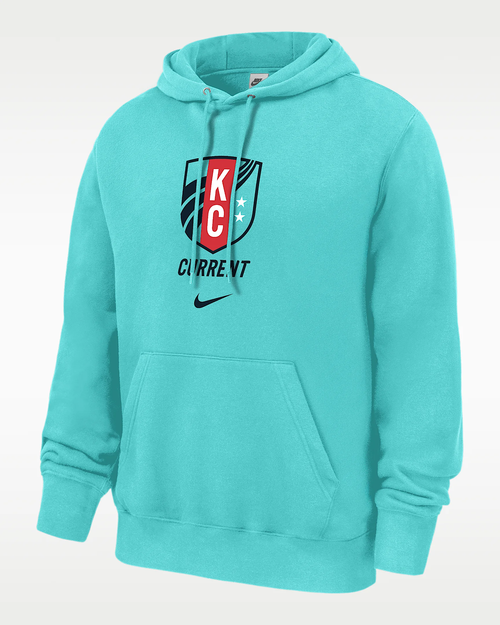 Kansas City Current Club Fleece Men's Nike NWSL Pullover Hoodie - 1