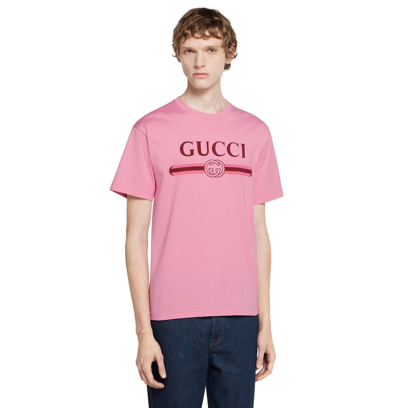 Cotton jersey T-shirt with print 3