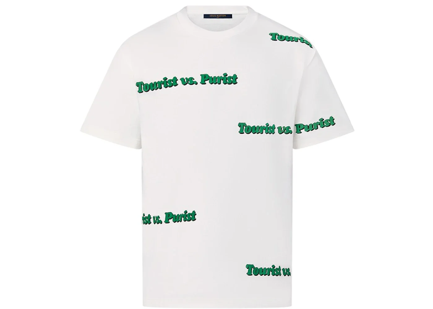 Louis Vuitton Tourist VS Purist Printed Tee Green - 1