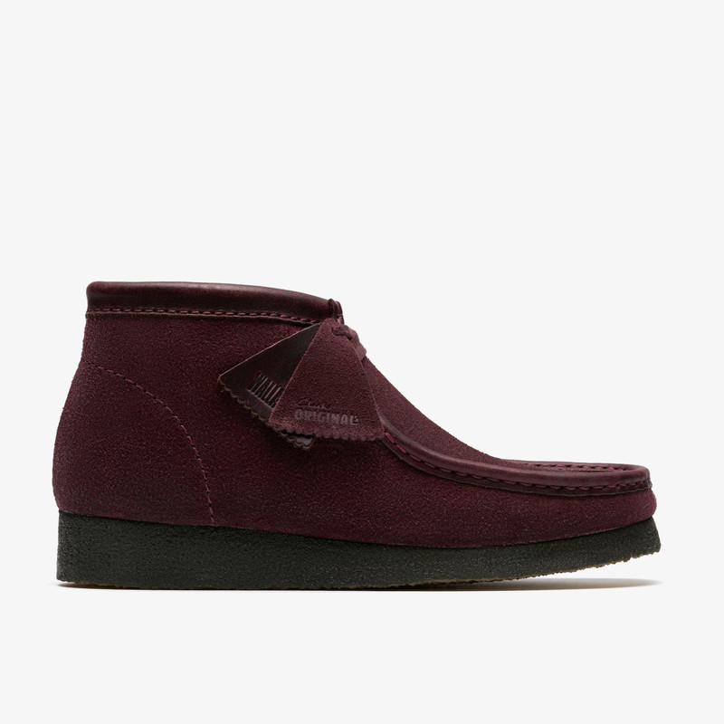 Wallabee Boot Purple Grape Suede 1