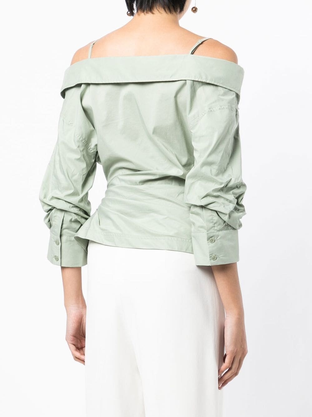 Elizabeth cold-shoulder blouse - 4