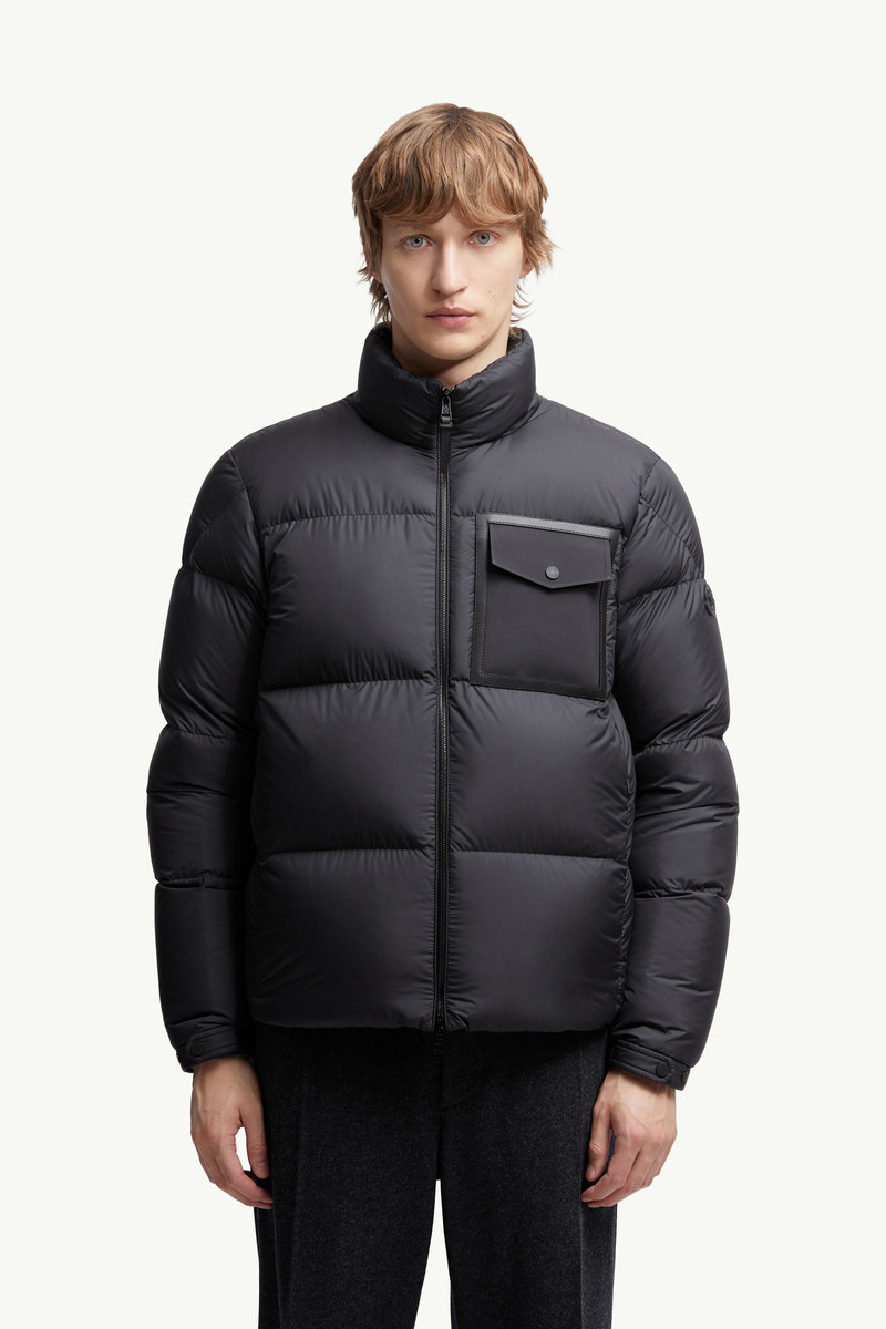 Chinon Square-Quilted Short Down Jacket 3