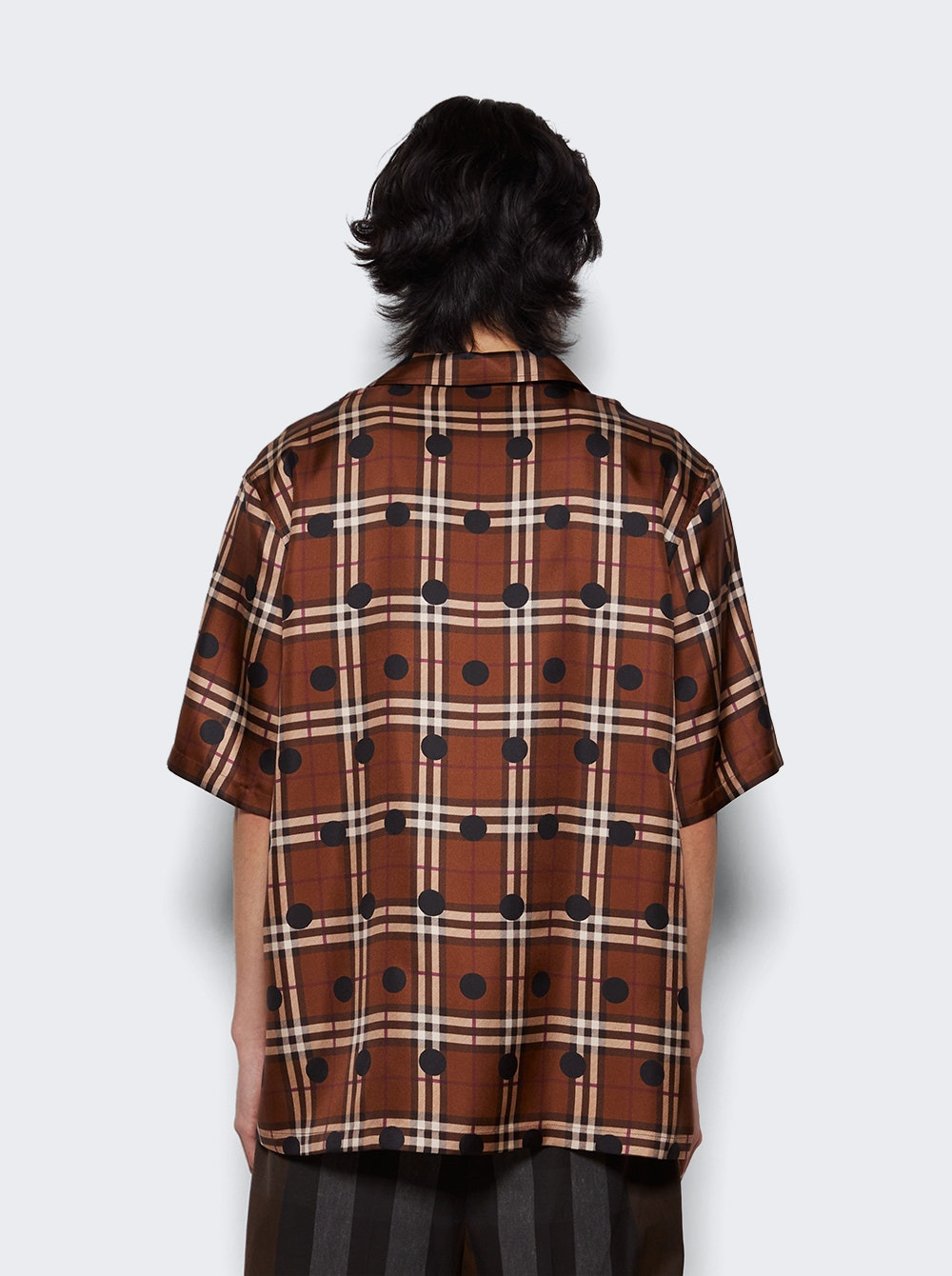 Short Sleeve Casual Shirt Dark Birch Brown - 5