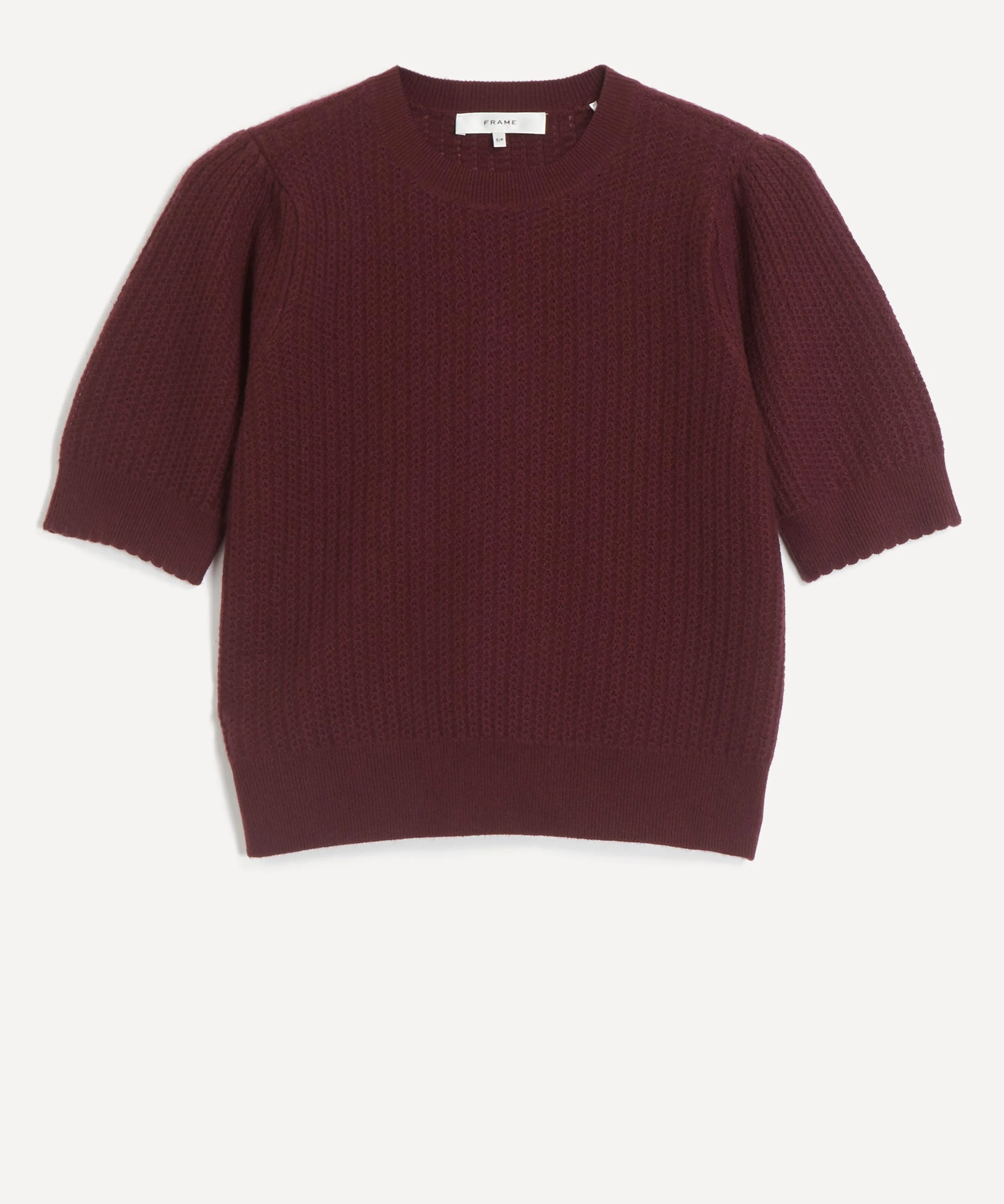 Chain Pointelle Cashmere Jumper - 1