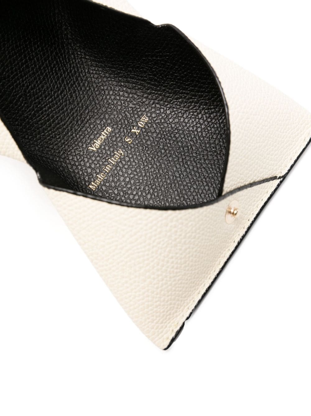 pebbled leather card case - 3