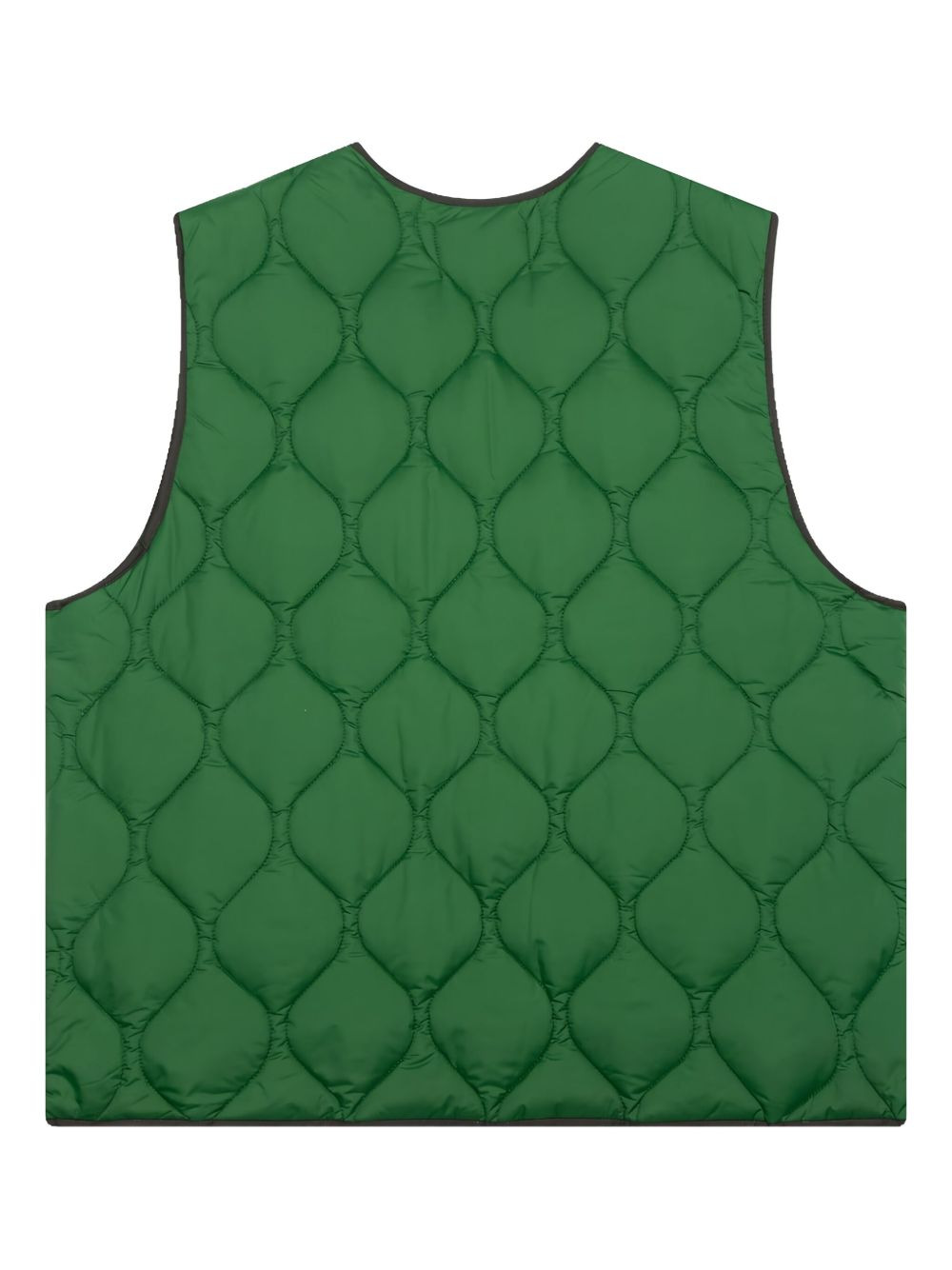 quilted diamond-pattern vest - 2