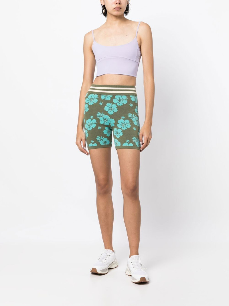 THE UPSIDE Aloha-knit spin shorts outlook