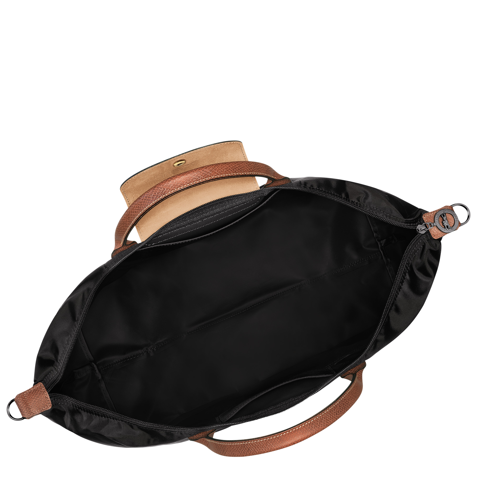 Le Pliage Original Travel bag expandable Black - Recycled canvas - 5