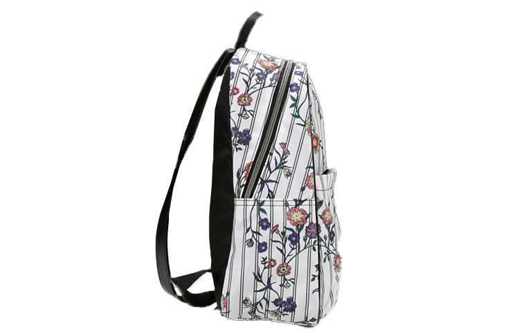(WMNS) PUMA Prime Time Festival Backpack 'White Black Purple' 076989-01 - 3