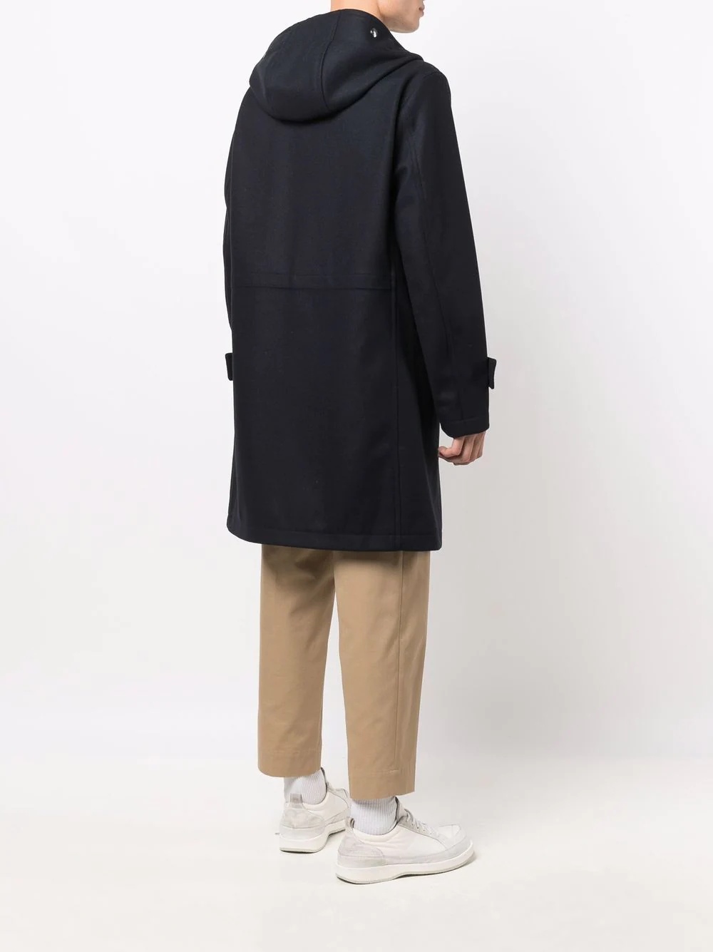 Kirkton hooded button-front coat - 4