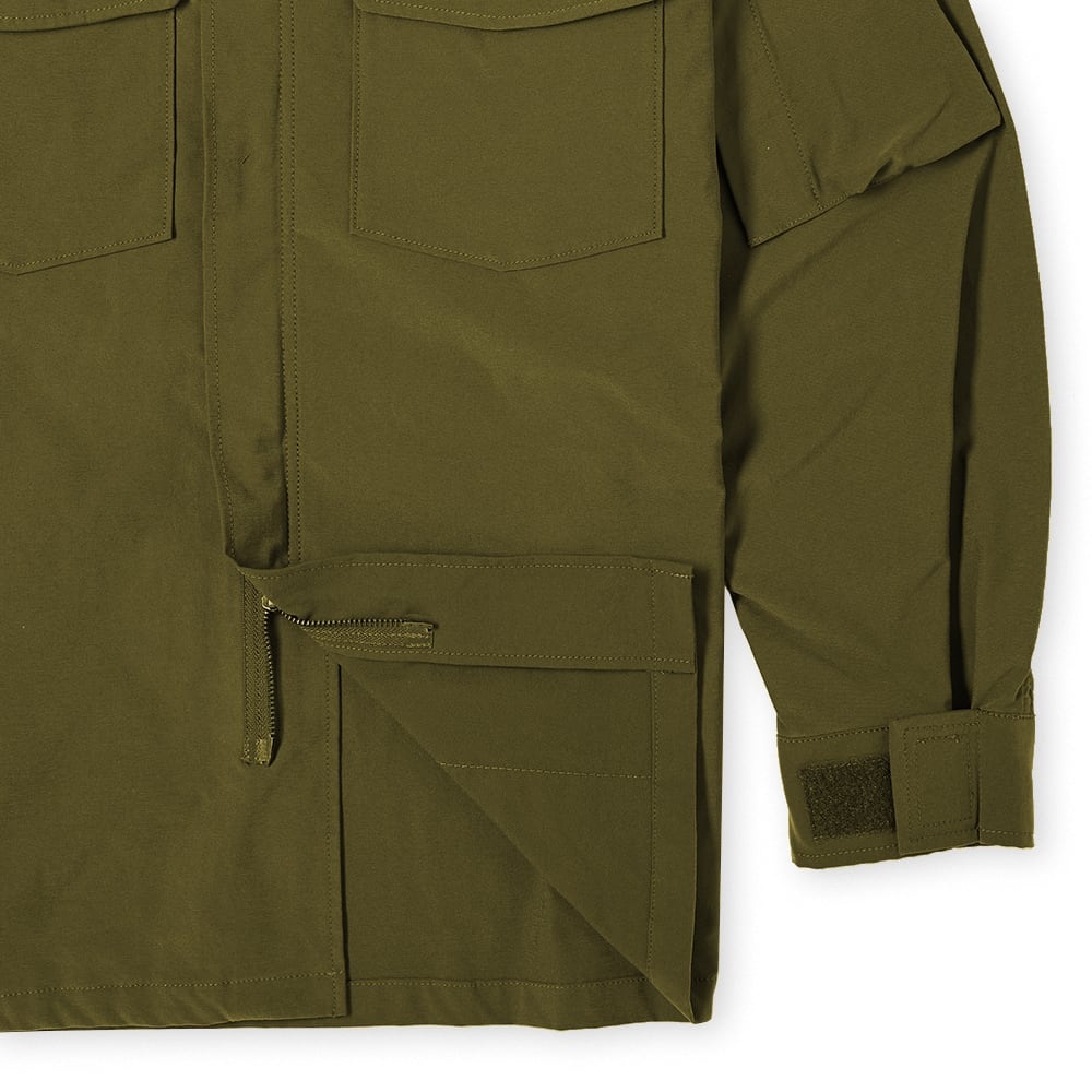 Beams Plus Mil Zip Taslan T-400 Shirt Jacket - 2